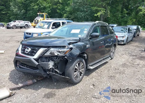 2020 Nissan Pathfinder S 4Wd из США, поврежденный, VIN 5N1DR2AM7LC608763